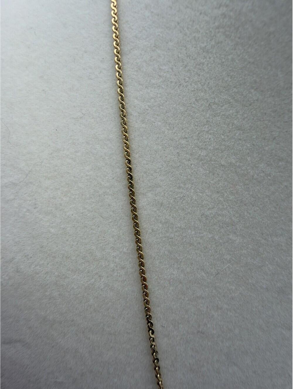 Authentic Christian Dior Necklace CD Letters Logo Pendant With Crystals 16” - Picture 6 of 10